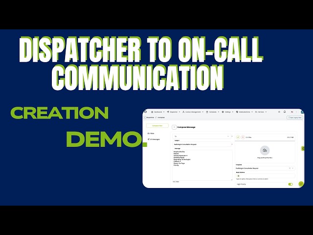 Sending HighPriority Messages from OnPage's Dispatcher