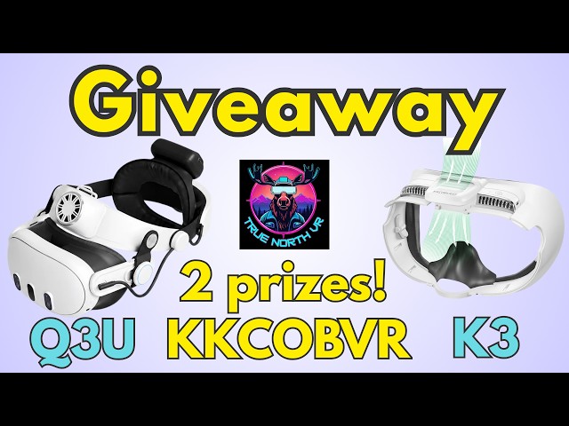 KKCOBVR Accessory Giveaway - Q3U Head Strap & K3 Facial Interface
