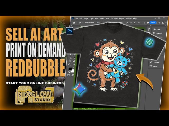 Sell AI Art on Redbubble Successfully