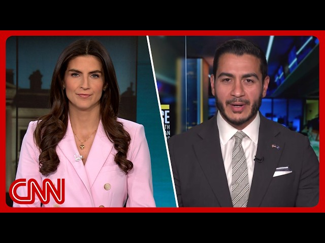 Abdul El-Sayed talks to Kaitlan Collins after his Michigan primary win