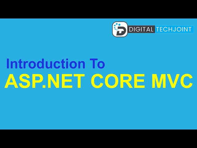 Learn ASP.NET CORE MVC using framework 6.0 - Fundamentals