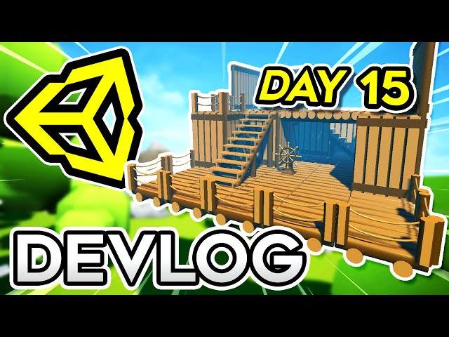 Making a RAFT styled game in UNITY - devlog