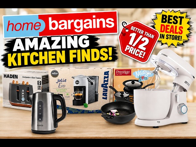 HOME BARGAINS UK KITCHEN FINDS! Amazing Kitchen Deals & Bargains You NEED to See!