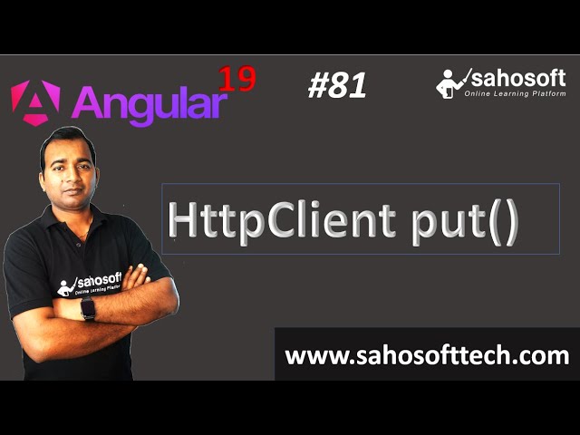 HttpClient put in Angular 19 | HttpClient get in Angular |  Angular 19 Tutorials in Hindi