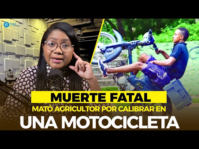 A PERSON'S DEATH AT THE HANDS OF A MOTORCYCLIST