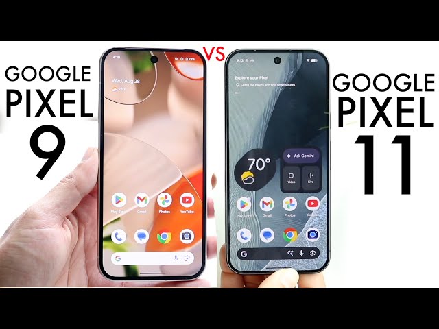 Google Pixel 11 vs. Google Pixel 9! (Comparativa) (Reseña)