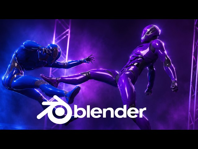 How To Animate A Fight Scene in Blender 5.0 ( From Start To Finish )