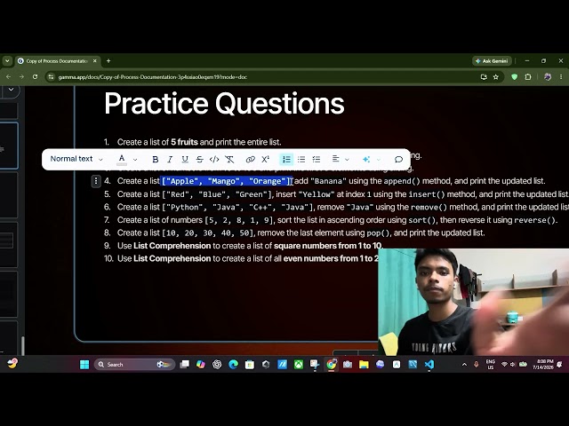 Day 08 – Python Zero to Hero 🐍🚀Day 08 Completed! 🎯
