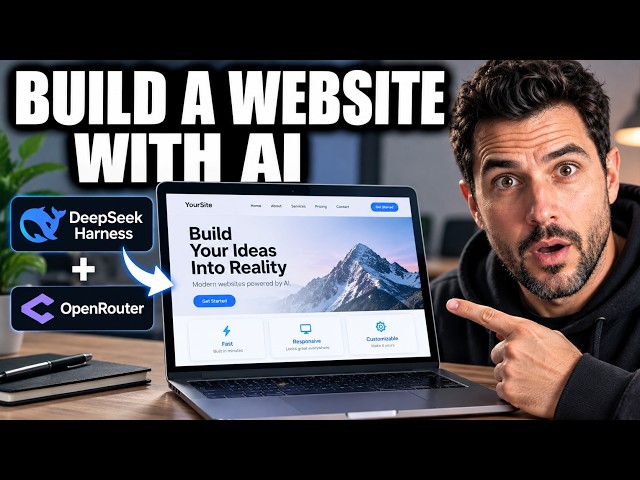 How to Build a Website With DeepSeek Harness and OpenRouter