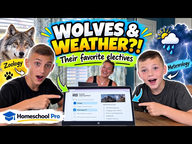 They Chose Their Electives. Now They Can’t Wait for the Next Lesson. | Homeschool Pro
