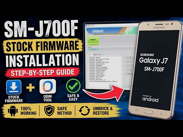How to Install Android 6.0 Marshmallow Firmware on Samsung J7 (SM-J700F)