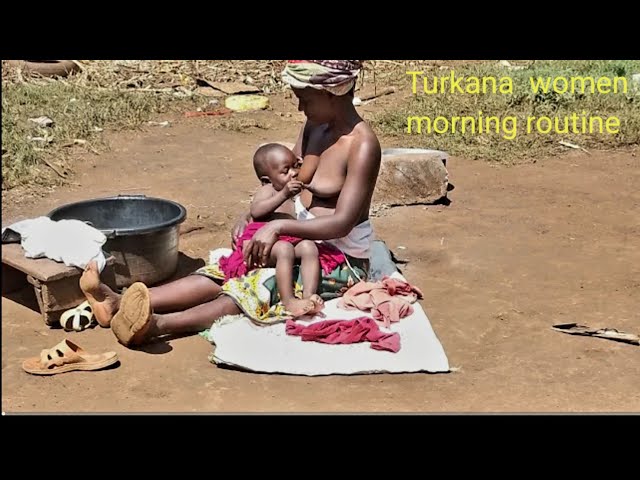 African village morning routine in the desert//full documentary