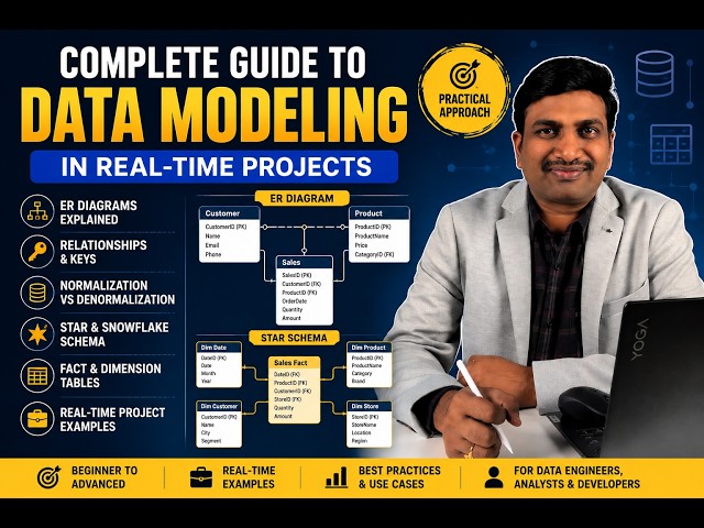 Complete Guide to Data Modeling in Real Time Projects