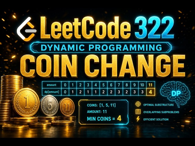 LeetCode 322: Coin Change in less than 5 minutes | Dynamic Programming