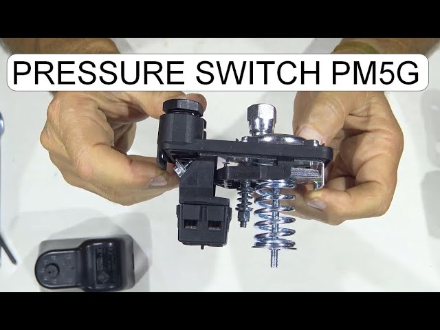 DISASSEMBLE PRESSURE SWITCH PM5G