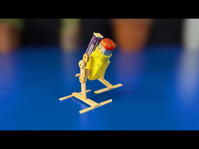 Amazing walking robot projects with popsicle sticks