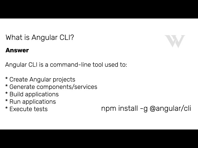 How to Pass the Angular 17 Interview Part 1