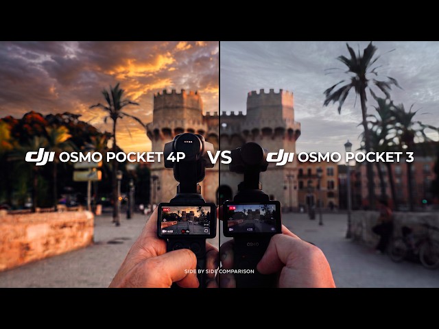 DJI Pocket 4P vs DJI Pocket 3 | Side-by-Side Comparison + 5 BIG Upgrades