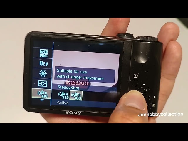 Video Recording Tutorial on Sony DSC H55