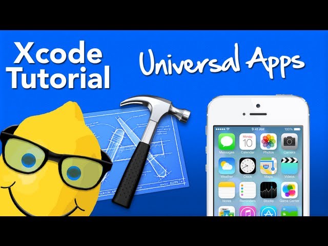 XCode 4.6 Tutorial Universal Application - Geeky Lemon Development