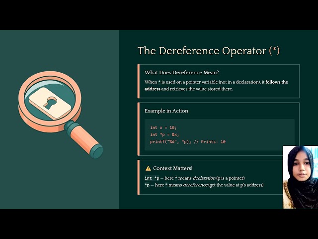 C Programming Presentation - Topic is Pointers