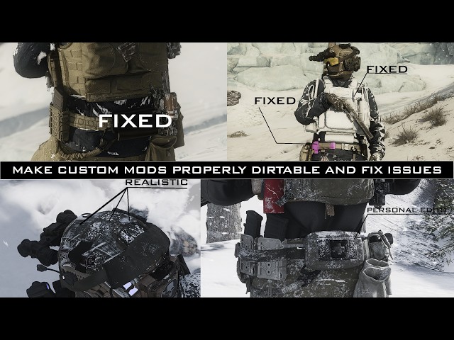Make Any Custom Mod Dirtable (Properly) & Fix Issues | Ghost Recon Breakpoint | In-Depth Guide