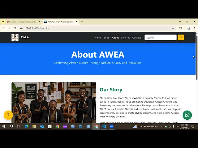 Project 2 - HTML, CSS and Bootstrap Part 6