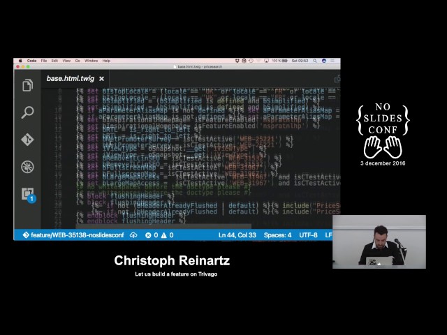 Let us build a feature on Trivago - Christoph Reinartz