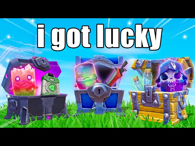 Can I Win Using ONE of EVERY Chest?