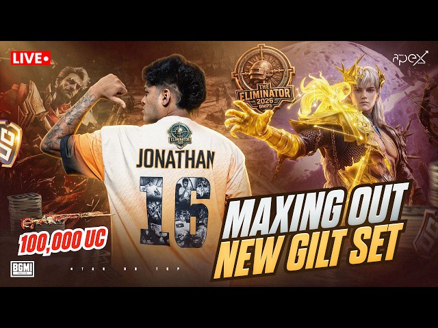 ELIMINATOR OR WHAT | JONATHAN IS BACK🖤 | BGMI!
