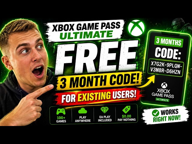 How to Get Xbox Game Pass for FREE in 2026 🎮 (UPDATED METHOD!)