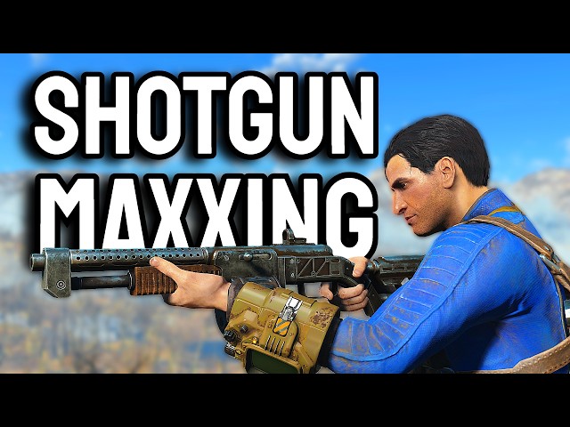 I Created The Ultimate Shotgun Build In Fallout 4 Survival