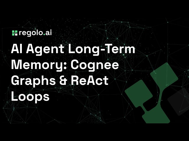 AI Agent Long-Term Memory: Cognee Graphs & ReAct Loops