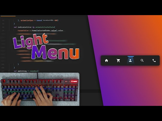 Asmr Programming | Android Light Bottom Bar Coding JetpackCompose