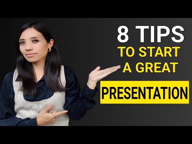 Learn to Deliver Presentation Confidently in English || How to give a presentation in English
