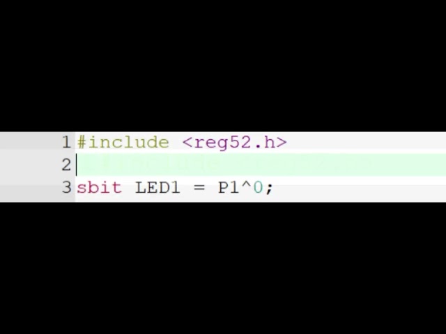 1.LED Blinking using 8051 Microcontroller (AT89S52) | Keil uVision Tutorial 