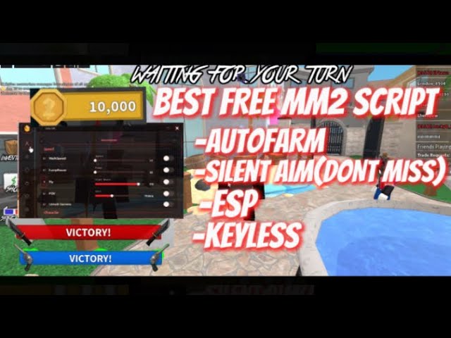 UPDATE! honey MM2 script OP! *NO KEY*(autofarm, bomb jump, silent aim, ESP) PASTEBIN*
