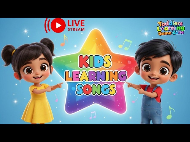 Nursery rhymes for kids | @Toddlerslearninggamezone04