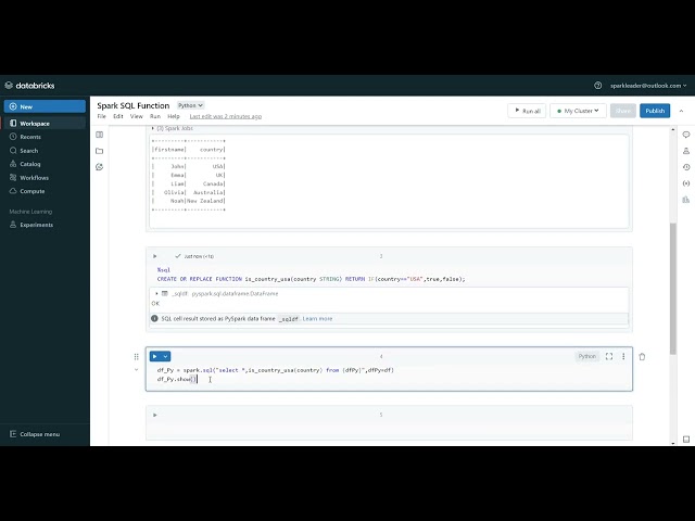 How to use Spark SQL Function In PySpark