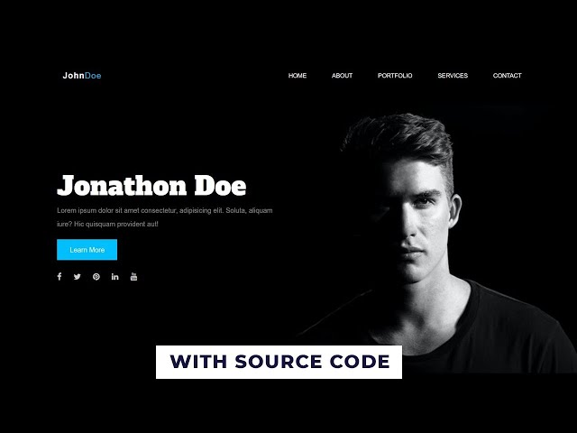 How To Make A Website Header Using HTML CSS and JavaScript