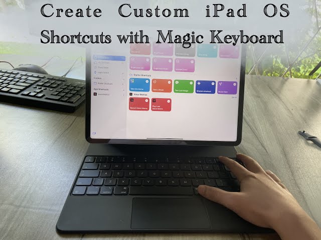 Create Custom Magic Keyboard Shortcuts on iPad