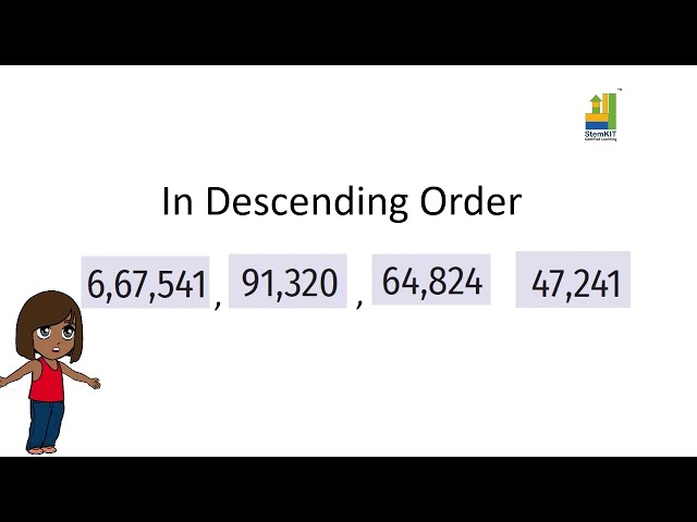🔢⬆️⬇️ Understanding Ascending Order and Descending Order | Grade 4 Maths Simplified ⬆️⬇️🔢