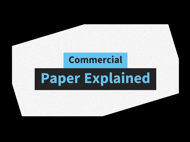 What is Commercial Paper