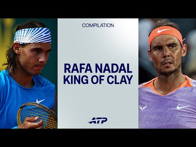 40 Reasons Why Rafa Nadal Is The 'King Of Clay' 😱