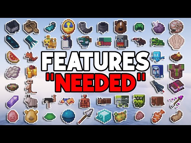 Adding Features to Minecraft That Just Make Sense
