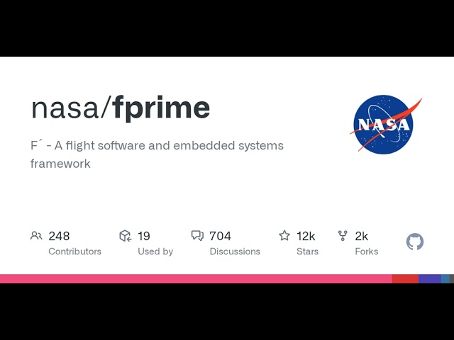 GitHub - nasa/fprime: F´ - A flight software and embedded systems framework