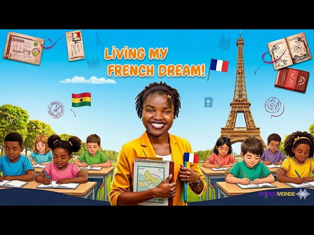 Life In France As A Teaching Assistant | A Ghanaian Teacher's Journey! 🇫🇷 🇬🇭