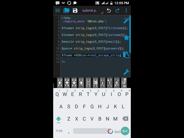 Icode go: 4-tutorial_handling form to the database