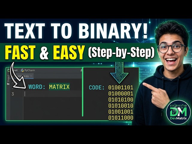 How to Convert Any Word into Binary Code (Fast & Easy!)