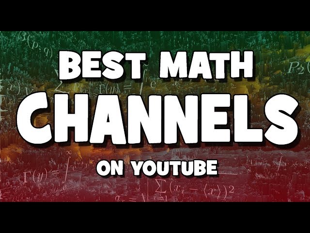 Best Math Channels on Youtube to Ace Math (channels which helped me the most) by mathOgenius